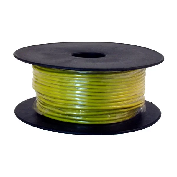1 Core Cable – 1 x 28/0.3mm – Yellow – 50m