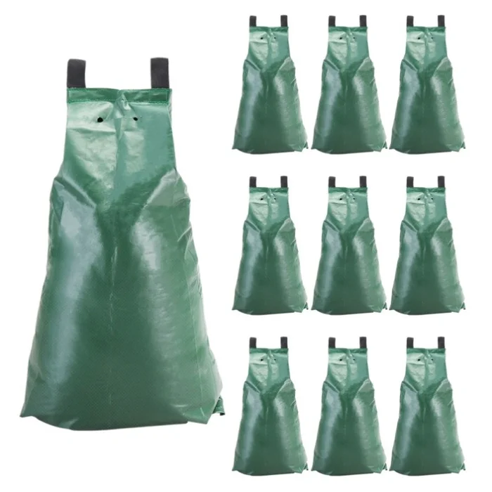 10PCS 20GAL Watering Bags Green 77760447