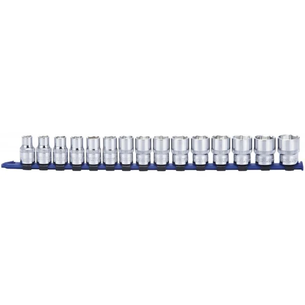 15PC 1/2DR 6PT SOCKET SET 10-24MM