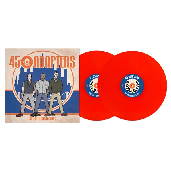 45 Adapters LP – Collected Works (Neon Orange Vinyl)