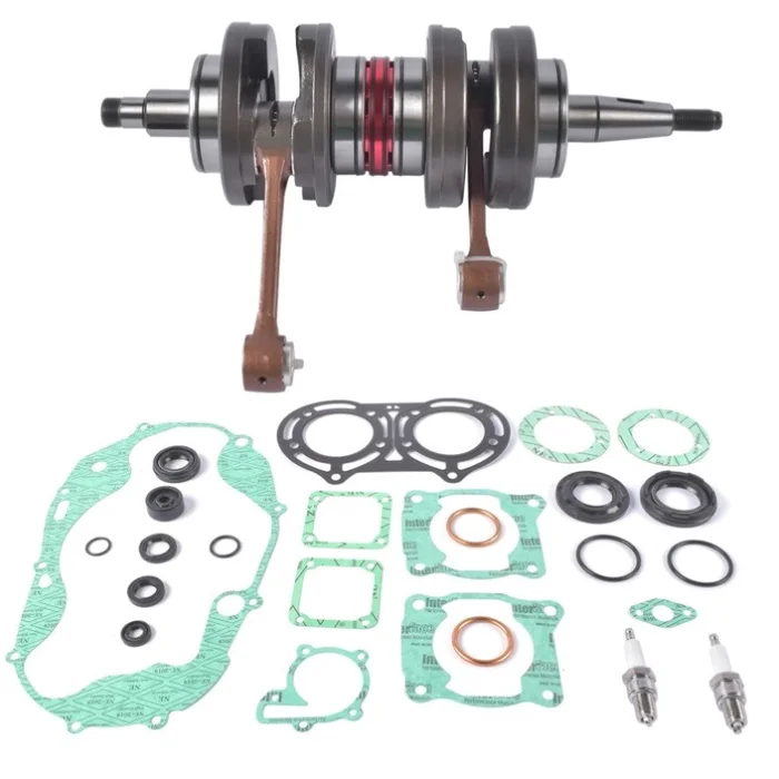 +4mm 115mm Long Crankshaft Rods Gaskets Seals Rebuild Kit Fits for Yamaha Banshee YFZ350 1987-2006 56256333