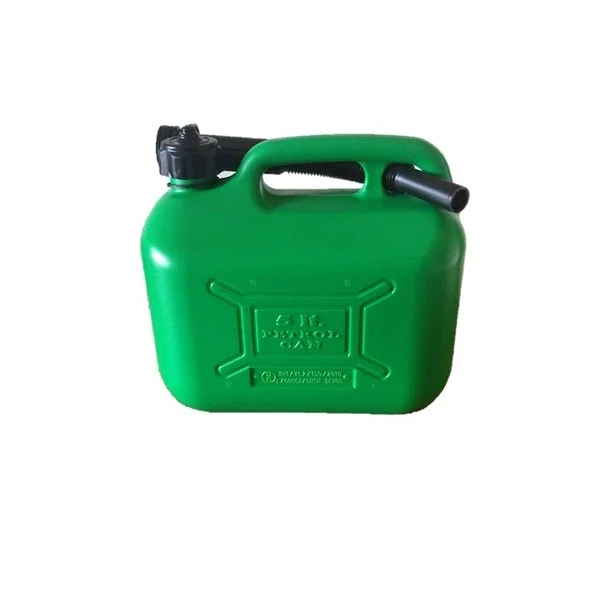 5L GREEN PLASTIC FUEL CAN
