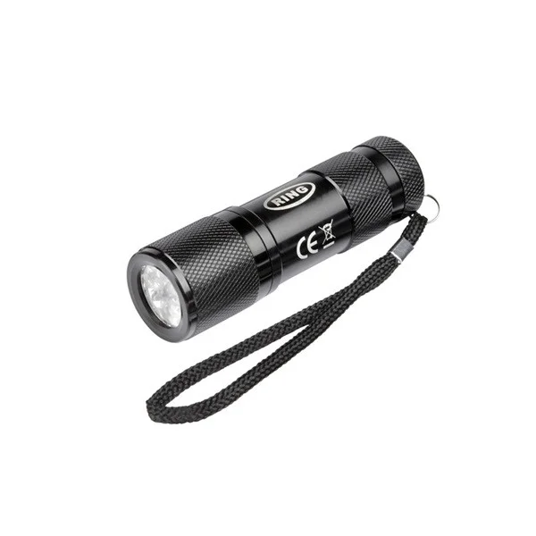 9 LED Aluminium Torch