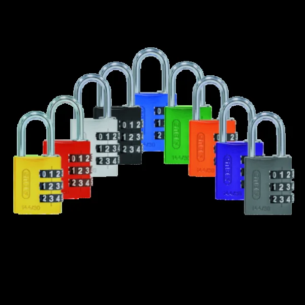 ABUS 144 30 Combination Padlock 30mm Body – Assorted Colours