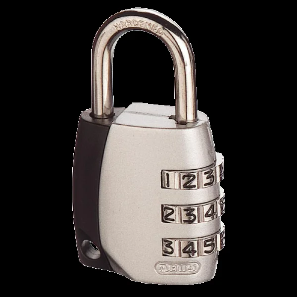 ABUS 155 Series Combination Open Shackle Padlock 34mm 155/30 – Silver