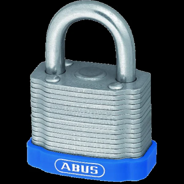 ABUS 41 Series Eterna Laminated Steel Open Shackle Padlock 53mm Keyed Alike EE0020 41/50 – Hardened Steel