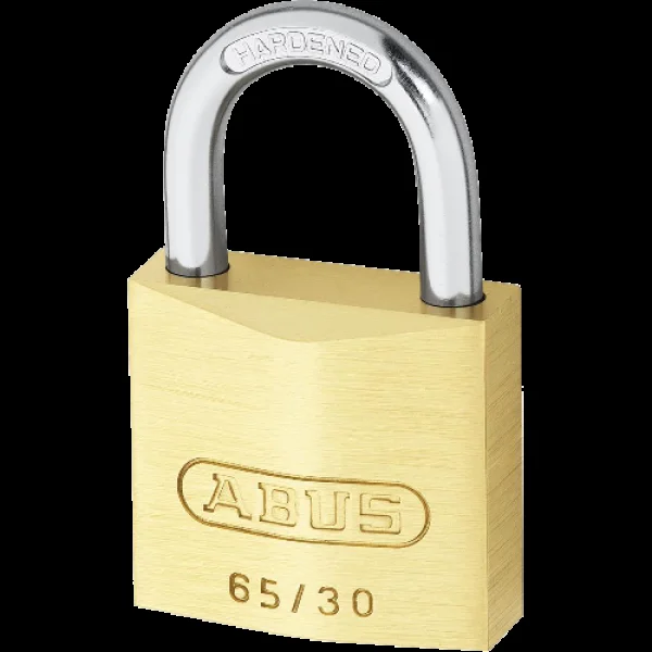 ABUS 65 Series Open Shackle Padlock 35mm Keyed To Differ 65/35 – Brass