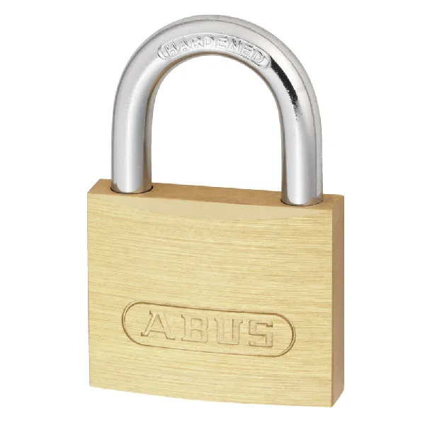 ABUS 713 Series Brass Open Shackle Padlock 40mm Keyed To Differ – Hardened Steel