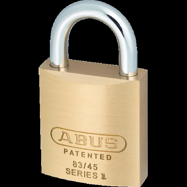 ABUS 83 Series Open Shackle Padlock 46.5mm Keyed Alike 2745 83/45 – Brass