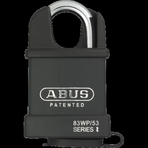 ABUS 83WP Series Weatherproof Steel Closed Shackle Padlock 56.5mm Keyed To Differ 83WPCS/53 – Hardened Steel