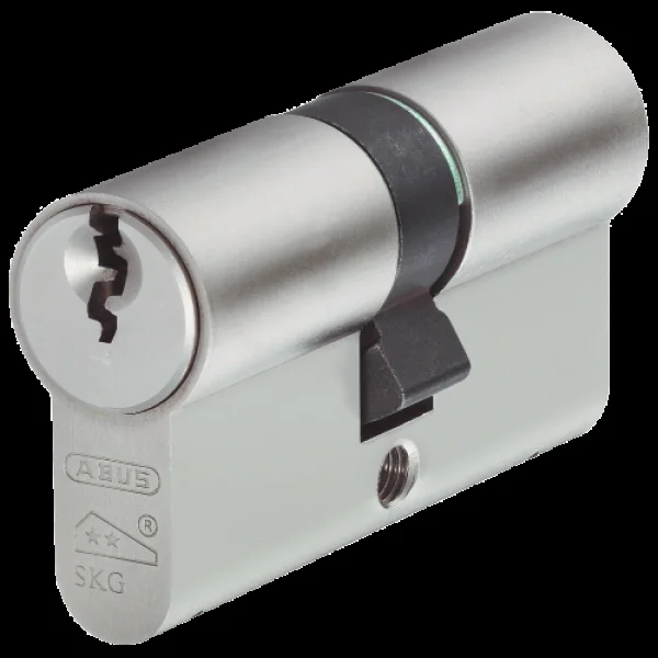 ABUS E60 Series Euro Double NP KD Cylinder 60mm 30/30 25/10/25 Keyed To Differ – Nickel Plated