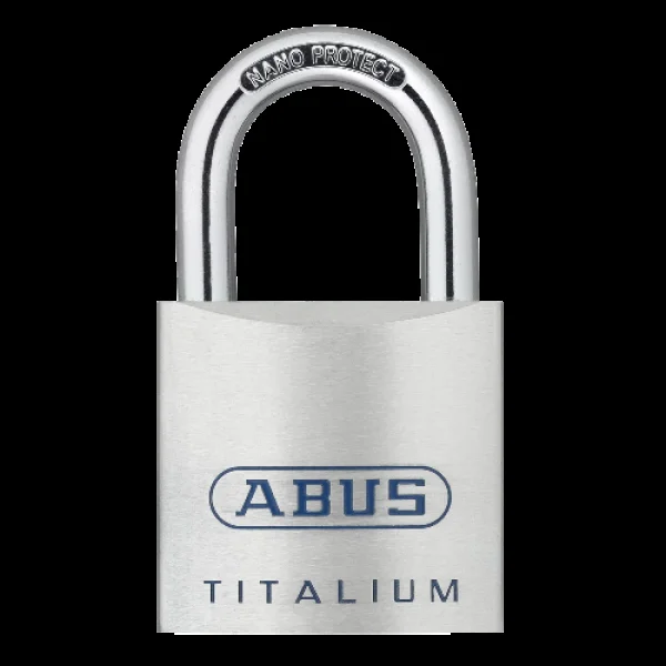 ABUS Titalium 80TI Series Open Shackle Padlock 80TI/60 Keyed Alike 8011 – Silver