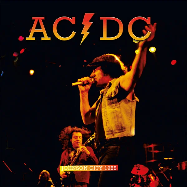 AC/DC LP – Johnson City 1988 (Clear Vinyl)