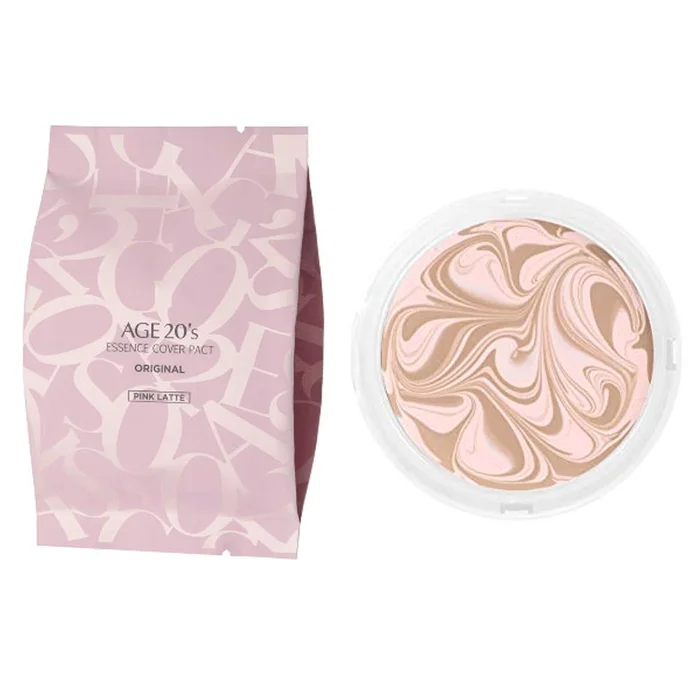 AGE20’s Essence Cover Pact Original Refill ESSENCE COVER PACT ORIGINAL SPF50+/PA+++ 12.5g (Pink Latte/Color?: 21?) [?Line Import]