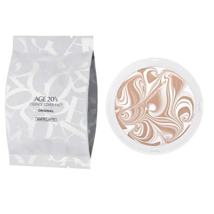 AGE20’s Essence Cover Pact Original Refill ESSENCE COVER PACT ORIGINAL SPF50+/PA+++ 12.5g (White Latte/Color: 21)