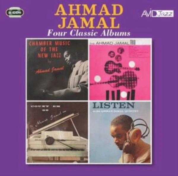 Ahmad Jamal CD – Four Classic Albums (Chamber Music Of The New Jazz / Ahmad Jamal Trio / Count ‘Em 88 / Listen To The Ahmad Jamal Quintet)