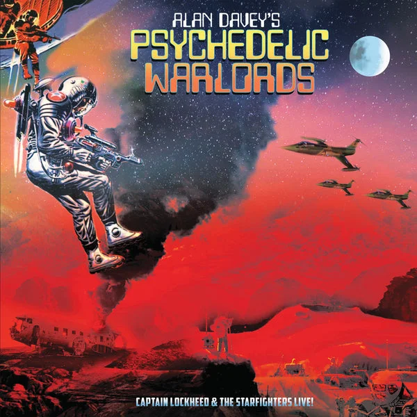 Alan Daveys Psychedelic Warlo LP – Captain Lockheed And The Starf