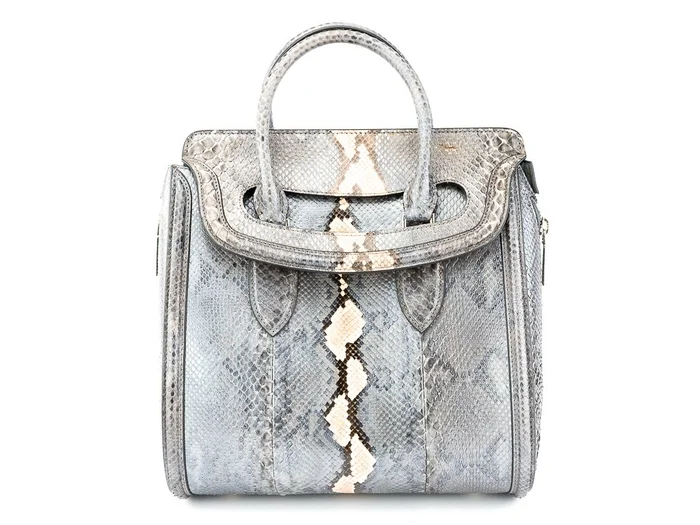 Alexander McQueen Python Heroine Bag