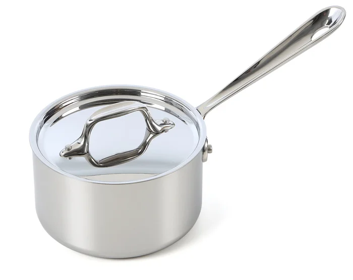 All-Clad D3 Stainless Steel Saucepan with Lid