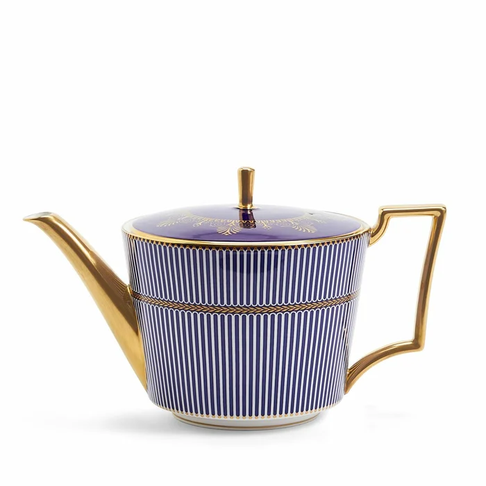 Anthemion Blue Teapot