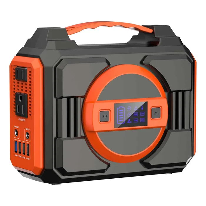 Apowking Portable Power Station 300W, Outdoor Solar Generator Backup Battery Pack 220Wh/60000mAh