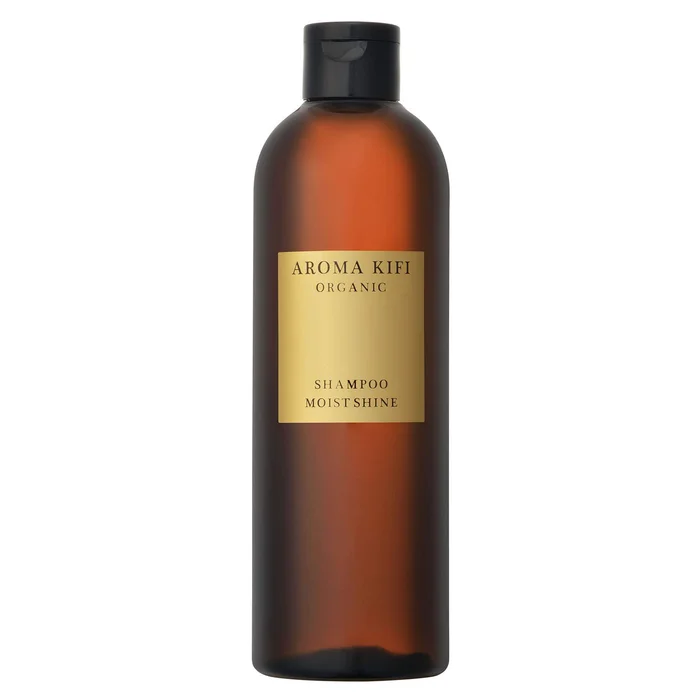 AROMAKIFI Organic Shampoo 480ml Moist & Shine Aromatic Herb Black Herb