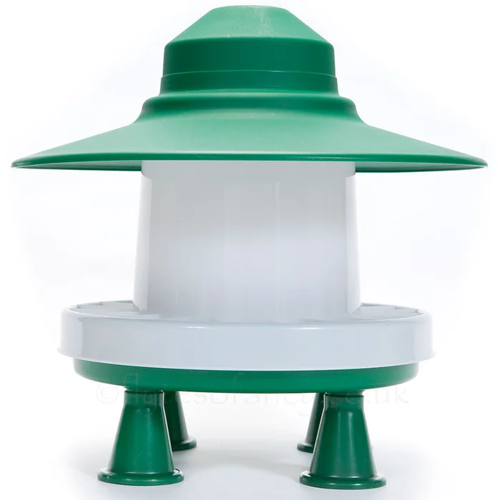 Ascot 2.5kg Chicken Feeder – Outdoor with Rainhat
