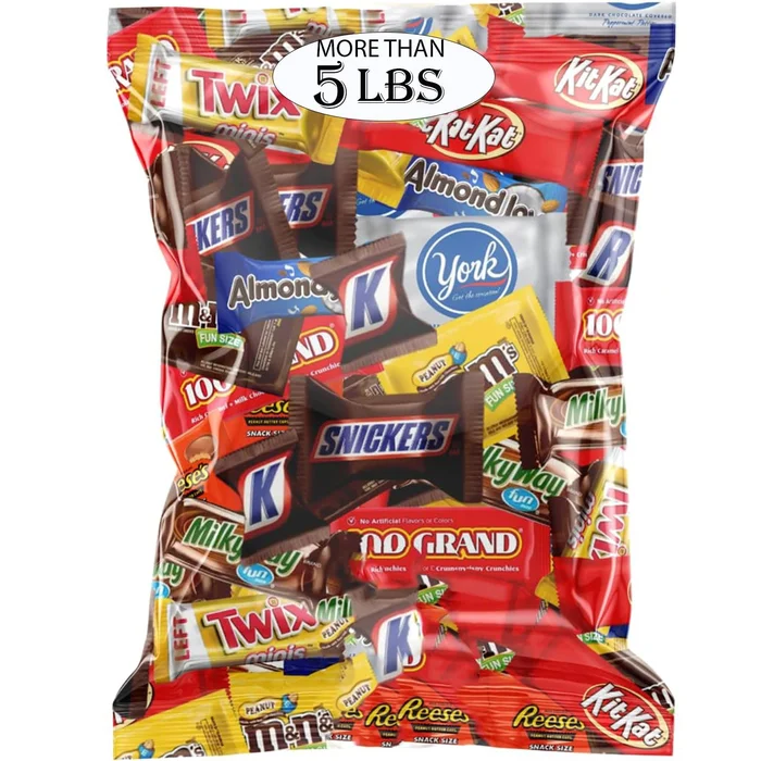 Assorted Chocolate Candy Variety Pack – Assorted Bulk Chocolate Mix – Individually Wrapped Party Chocolate Assortment