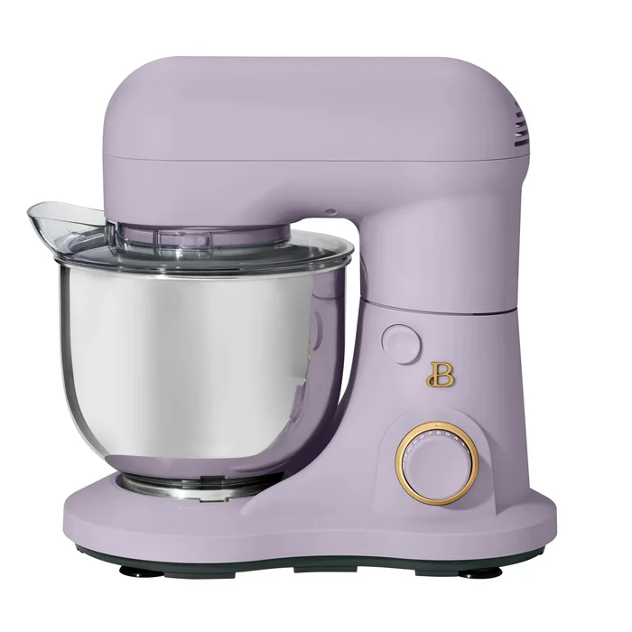 Beautiful 3.5 Qt Stand Mixer, Lightweight & Powerful with Tilt-Head, Lavender by Drew Barrymore