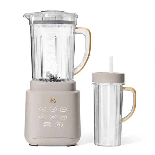 Beautiful PowerExact Blender, Porcini Taupe by Drew Barrymore