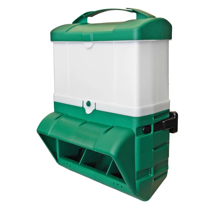 BEC Wall Mounted Wise Chicken Feeder, 10kg