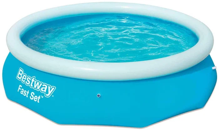 BESTWAY 12ft x 30 inch Fast Set Pool Large Family Inflatable Swimming Pool