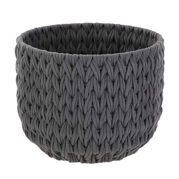 Better Homes & Gardens Extra Large Grey Woven Rope Decorative Storage Basket