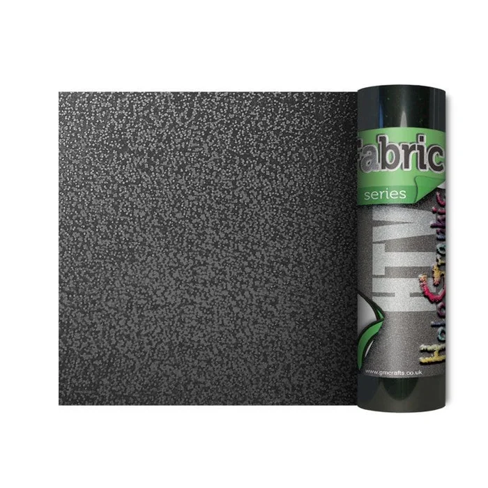 Black Holographic HTV 140mm x 500mm