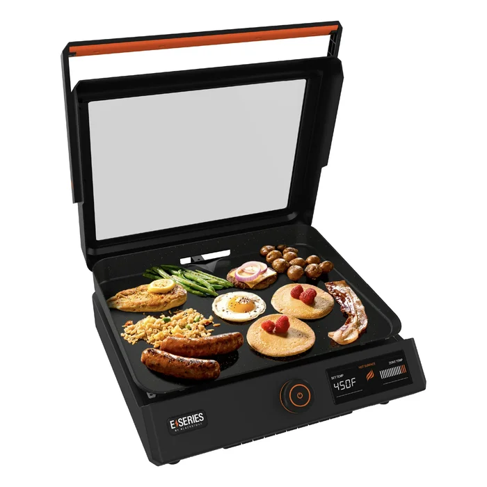 Blackstone E-Series 17″ Electric Tabletop Griddle with Hood