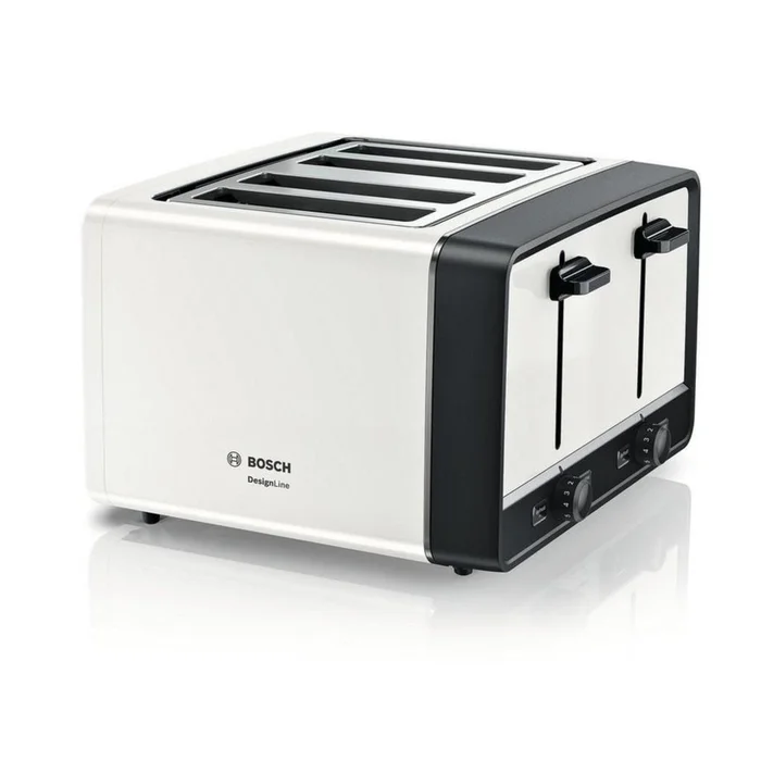 Bosch TAT5P441GB 4 Slice Toaster In White