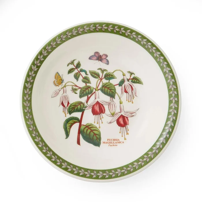 Botanic Garden Etchings 7 Inch Bowl, Fushia