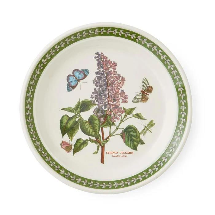 Botanic Garden Etchings 8 Inch Plate, Garden Lilac