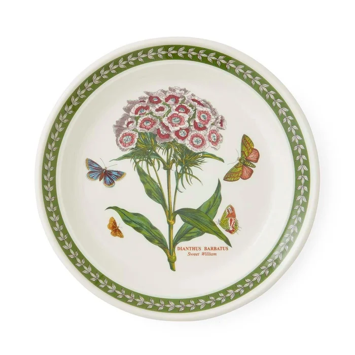 Botanic Garden Etchings 8 Inch Plate, Sweet William
