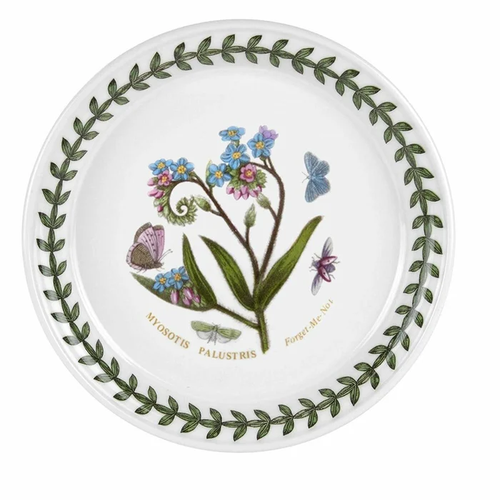 Botanic Garden Forget Me Not Bread Plate