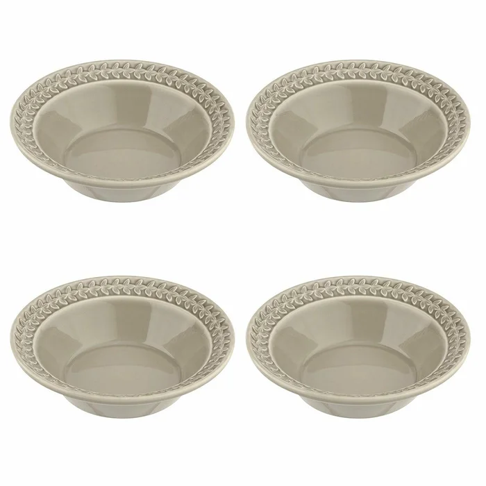 Botanic Garden Harmony 4 Cereal Bowls, Stone