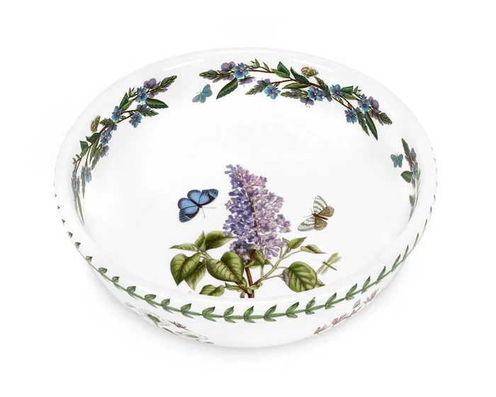 Botanic Garden Lilac Salad Bowl, 22.8cm