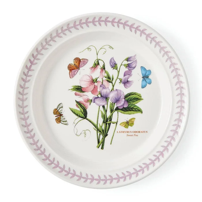 Botanic Garden Meadow Dinner Plate, Sweetpea