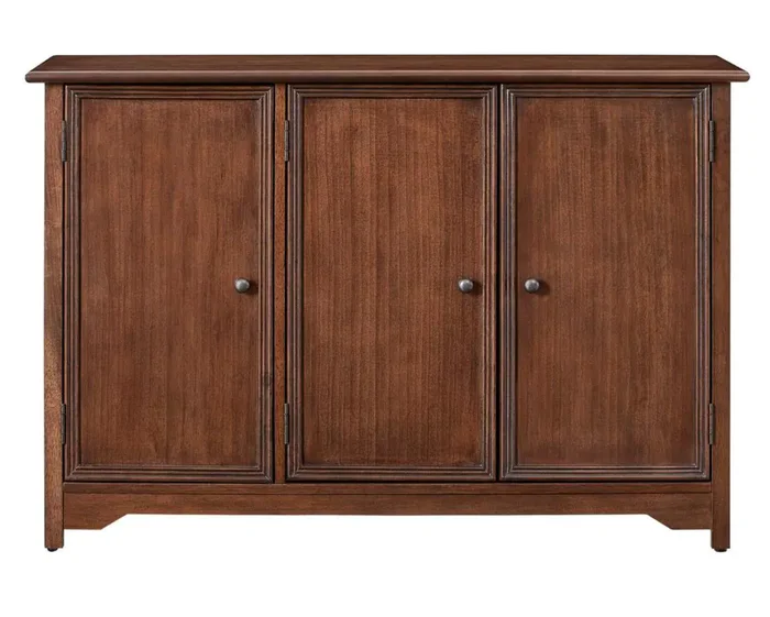 Bradstone 3 Door Walnut Storage Console