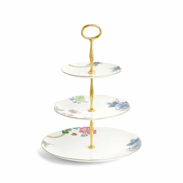 Butterfly Bloom 3 Tier Cake Stand