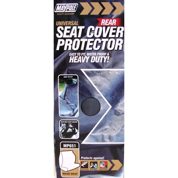 Car Seat Cover Nylon – Rear – Grey