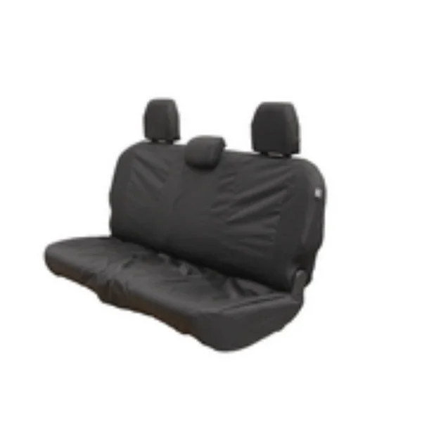 Car Seat Cover – Rear Set – Black – Nissan Navara (2014 onwards)