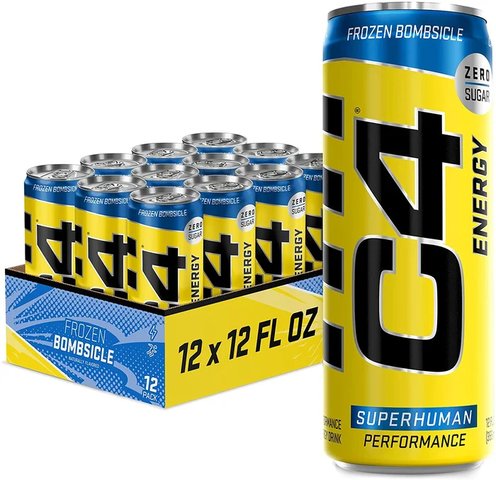 Cellucor C4 Energy Drink 12oz (Pack of 12) – Frozen Bombsicle