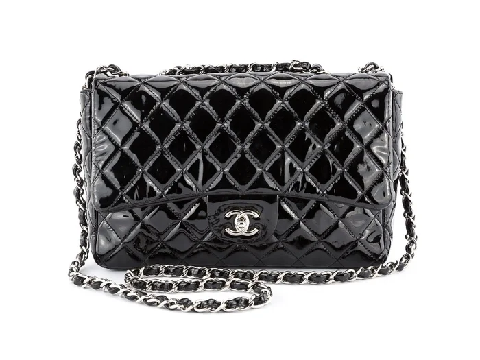 Chanel Black Classic Flap Jumbo Shoulder Bag