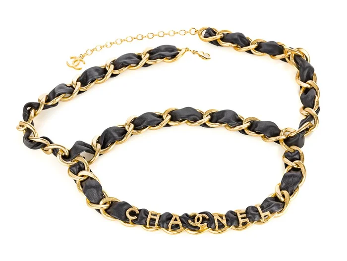 Chanel Chain With Logo Detail Belt